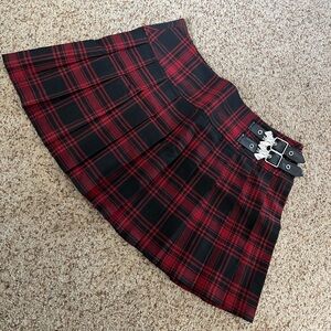 Killstar Plaid Skirt Sz.L